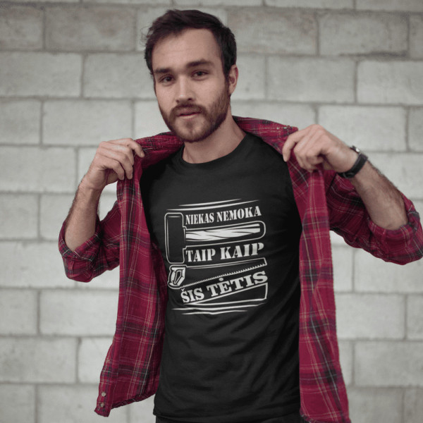 Marškinėliai "Niekas taip nemoka kaip šis tėtis"