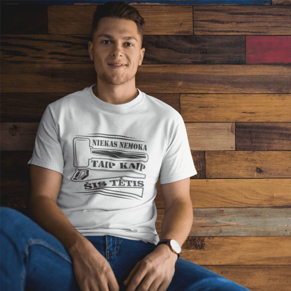 Marškinėliai "Niekas taip nemoka kaip šis tėtis"