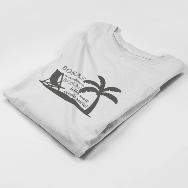 Marškinėliai "Bosas ne atostogauja"