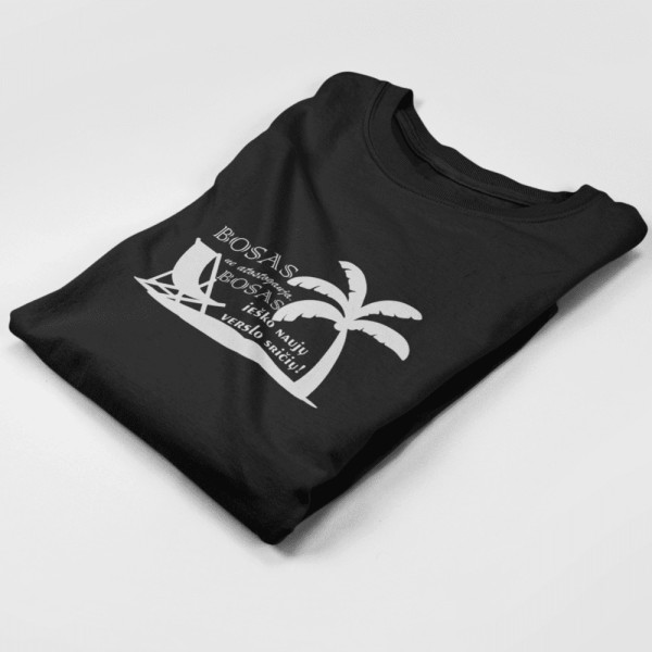 Marškinėliai "Bosas ne atostogauja"