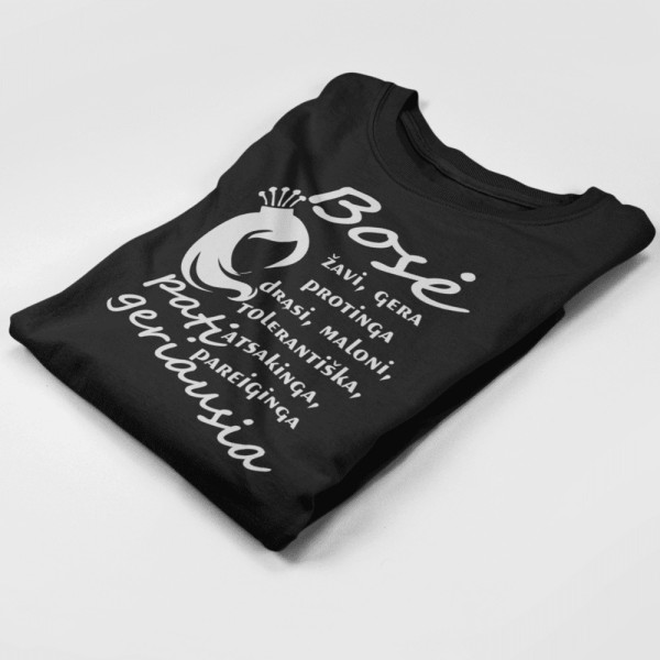 Moteriški marškinėliai "Pati geriausia Bosė"