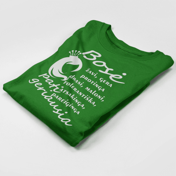 Moteriški marškinėliai "Pati geriausia Bosė"