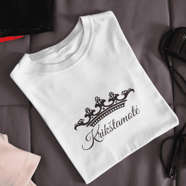 Moteriški marškinėliai "Krikštamotė"
