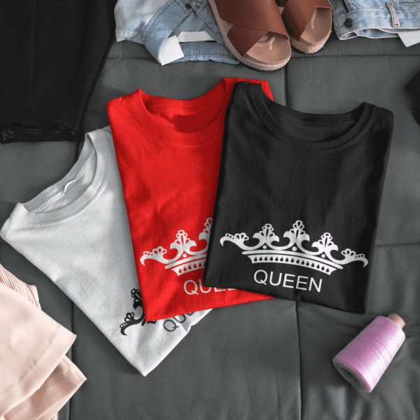 Marškinėlių komplektas "Queen & King"