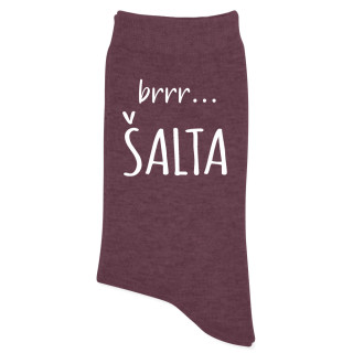 Moteriškos kojinės "Brrrr šalta"