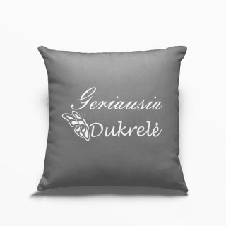 Dekoratyvinė pagalvėlė "Geriausia dukrelė"