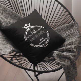 Dekoratyvinė pagalvėlė "Kad biznis klestėtų"