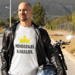 Marškinėliai "Mindaugas. Karalius."