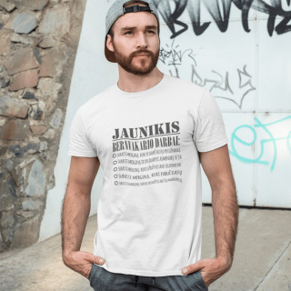 Marškinėliai "Jaunikio bernvakario darbai"