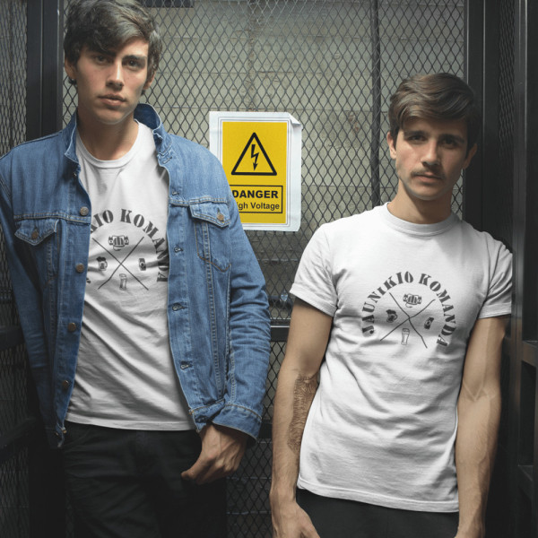 Marškinėliai "Jaunikio komanda"