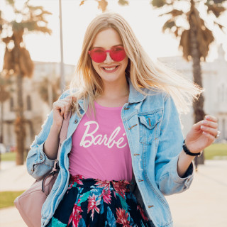 Moteriški marškinėliai "Barbė"