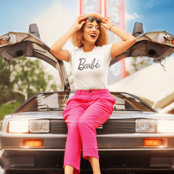 Moteriški marškinėliai "Barbė"