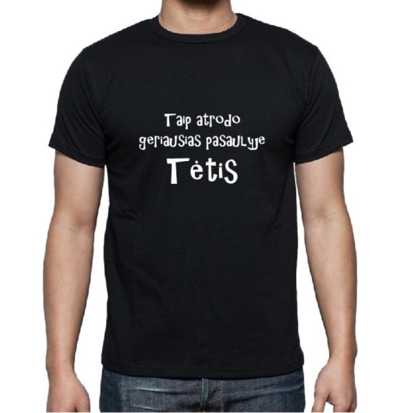 Marškinėliai "Taip atrodo geriausias pasaulyje tėtis"