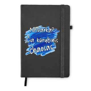 A5 formato užrašų knygelė "Kūrybinis chaosas"