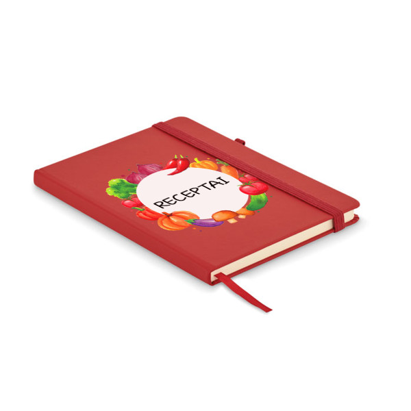 A5 formato užrašų knygelė "Receptai"