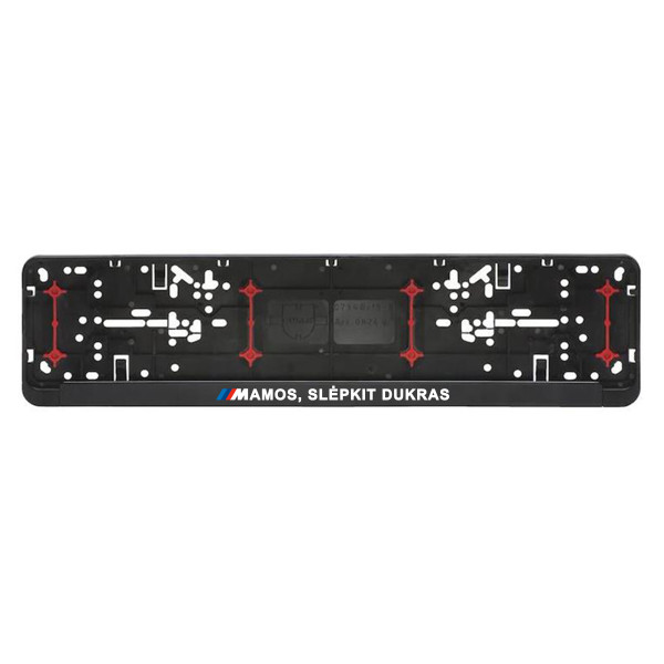 Automobilio numerių rėmelis "///Mamos, slėpkit dukras"