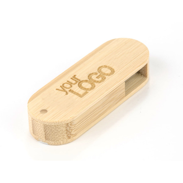 Bambukinis USB raktas "STALK" (16GB)  (su galimybe išgraviruoti už papildomą kainą)