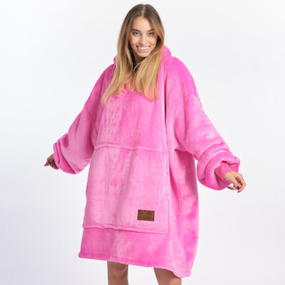 BARAMOOR džemperis - pledas "Hot pink"
