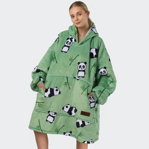 BARAMOOR džemperis - pledas "Panda"