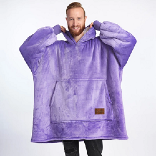 BARAMOOR džemperis - pledas "Purple"