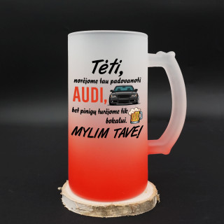 Bokalas "Norėjome tau padovanoti AUDI" Bokalas "Norėjome tau padovanoti AUDI"