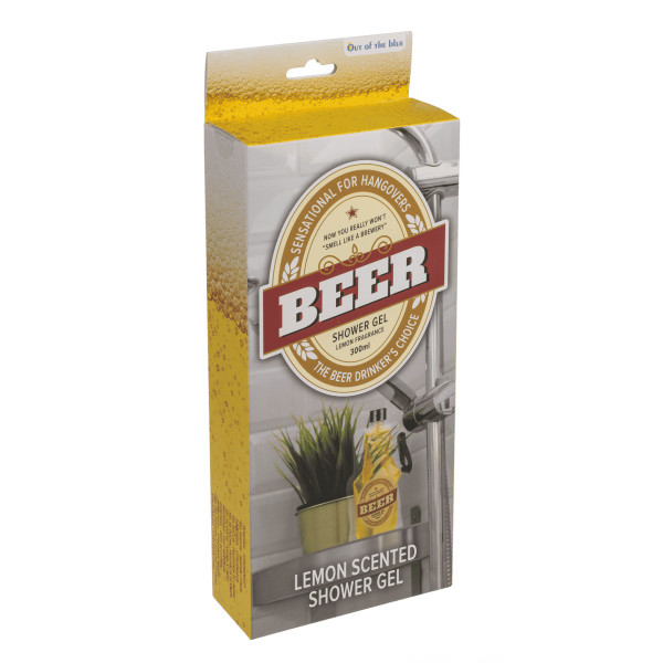 Citrinos kvapo dušo želė "BEER" (300ml) Citrinos kvapo dušo želė "BEER" (300ml)
