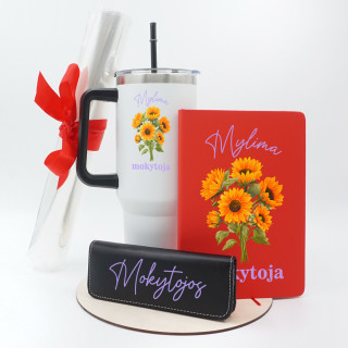 Dovanų rinkinys "Mylima mokytoja"