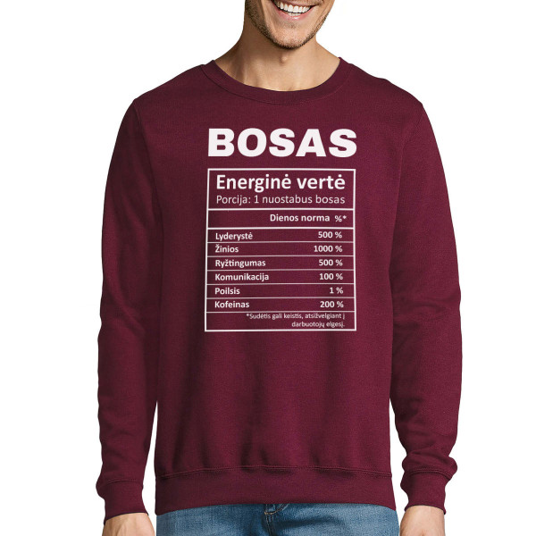 Džemperis "Boso sudėtis" (be kapišono)