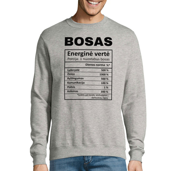 Džemperis "Boso sudėtis" (be kapišono)