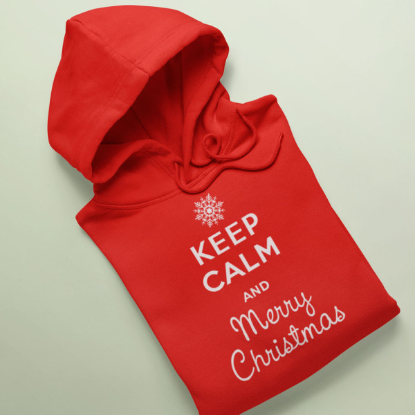Džemperis "Keep calm Merry Christmas"