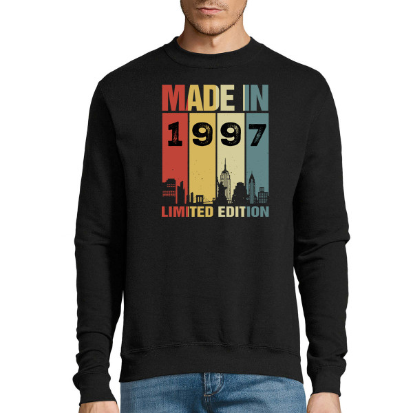 Džemperis "Limited edition" su Jūsų pasirinktais gimimo metais (be kapišono)