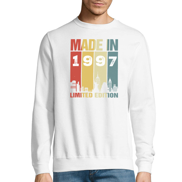 Džemperis "Limited edition" su Jūsų pasirinktais gimimo metais (be kapišono)