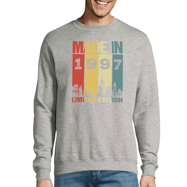 Džemperis "Limited edition" su Jūsų pasirinktais gimimo metais (be kapišono)