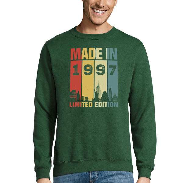 Džemperis "Limited edition" su Jūsų pasirinktais gimimo metais (be kapišono)