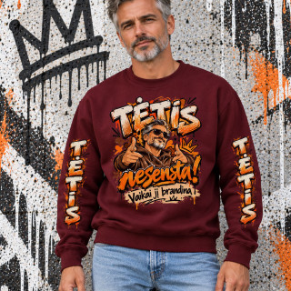 Džemperis "Tėtis nesensta!" (be kapišono) Džemperis "Tėtis nesensta!" (be kapišono)