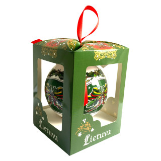 Dekoratyvinis eglutės žaisliukas "Lietuva"