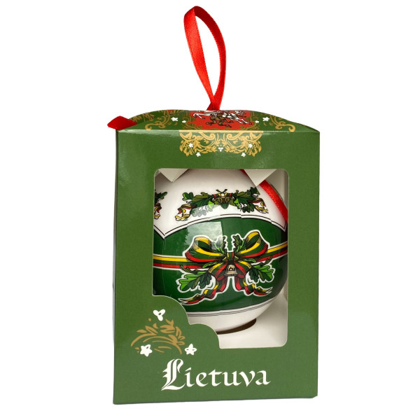 Dekoratyvinis eglutės žaisliukas "Lietuva"