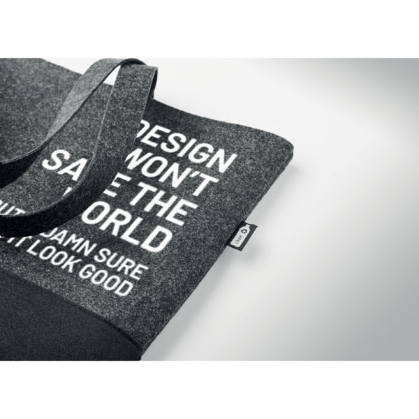 Eko-veltinio pirkinių krepšys "Design won\'t save the world"