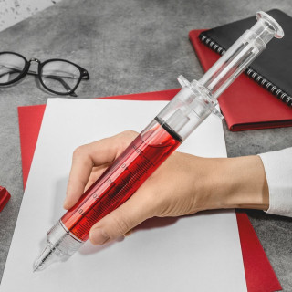 XXL švirkšto formos rašiklis (30cm)