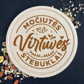 Graviruota apvali pjaustymo lentelė "Močiutės virtuvės stebuklai"