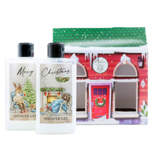 Kalėdinis kosmetikos rinkinys: 2 x dušo gelis (200 ml)
