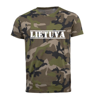 Kamufliažiniai marškinėliai "Lietuva"
