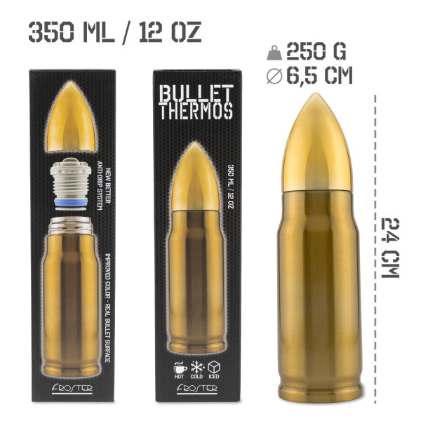Karinės tematikos dovanų rinkinys „Bullet & Grenade“ Karinės tematikos dovanų rinkinys „Bullet & Grenade“