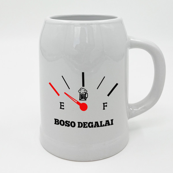 Keramikinis bokalas "Boso degalai"