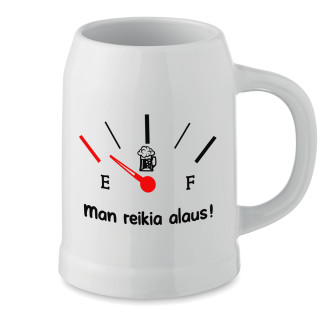 Keramikinis bokalas "Man reikia alaus"