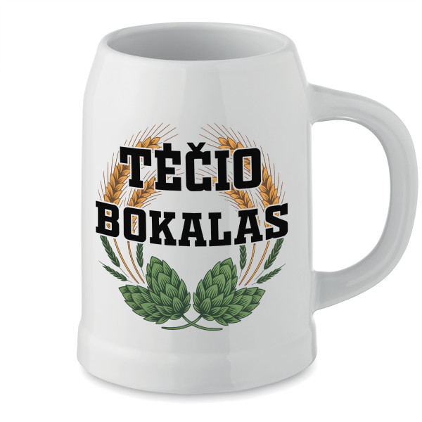 Keramikinis bokalas "Tėčio alus"