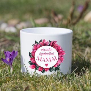 Keramikinis vazonas "Mamytei"