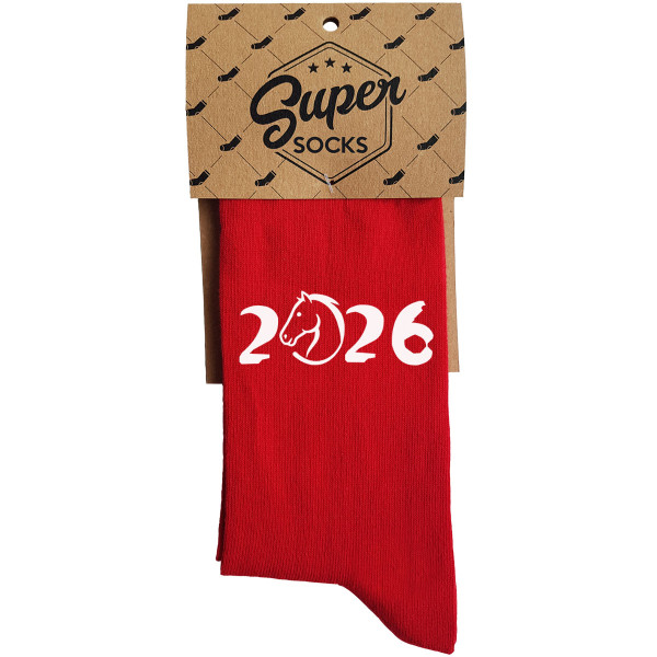 Kojinės "2026 - Arklio metai" Kojinės "2026 - Arklio metai"