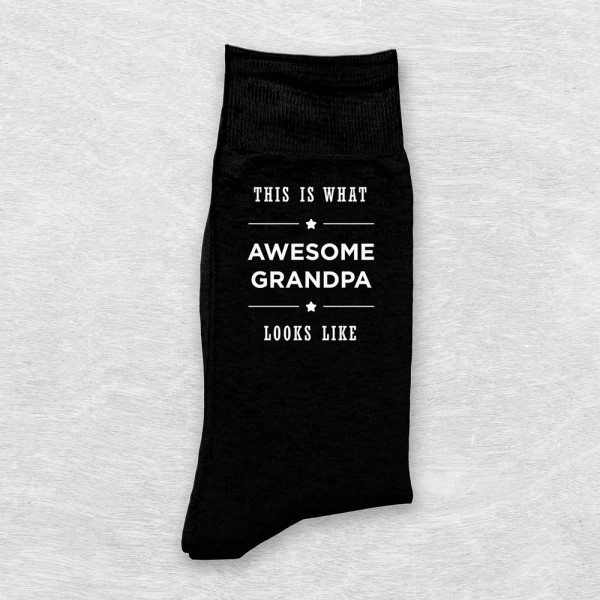 Kojinės "Awesome Grandpa"