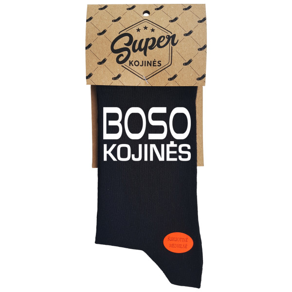 Kojinės "BOSO" (Pakabinama pakuotė)